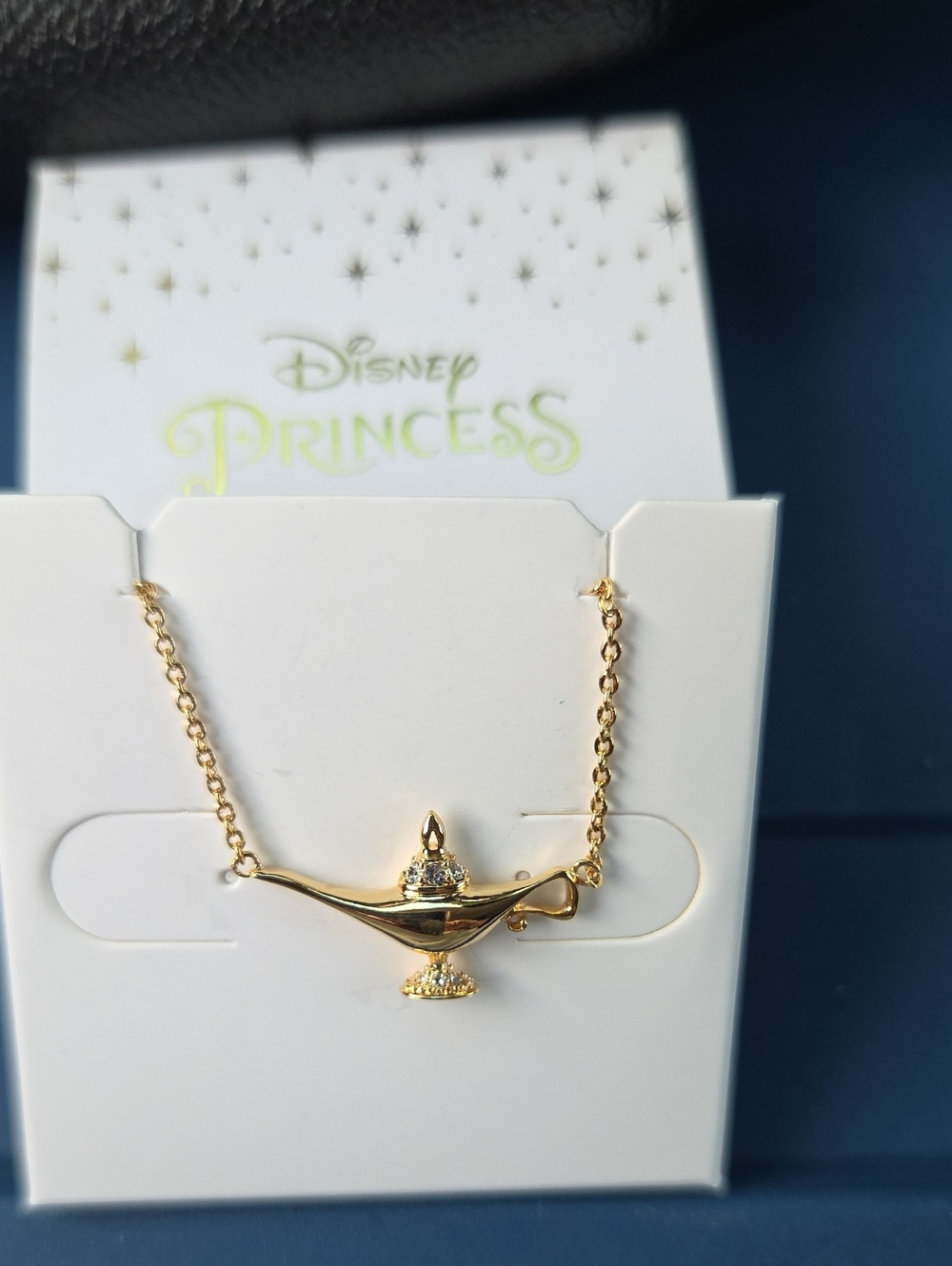 Origami Owl Gold Disney Princess Jasmine Lamp Pendant Necklace - NL2015